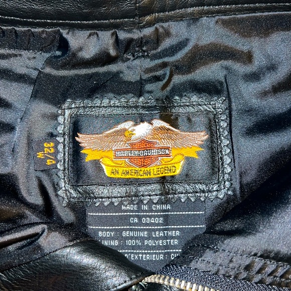 Harley Davidson leather shorts - Picture 3 of 3